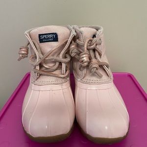 Salt Water Sperry boots for girl. In great condition.